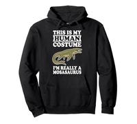 This Is My Human Costume I'm Really A Mosasaurus Sudadera con Capucha