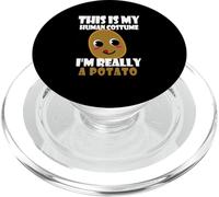 This Is My Human Costume I'm Really A Potato Funny Potatoes PopSockets PopGrip para MagSafe