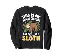 This Is My Human Costume I'm Really A Sloth Persona Perezosa Sudadera
