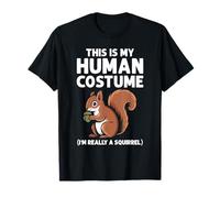 This Is My Human Costume I'm Really A Squirrel Halloween Camiseta