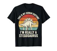 This Is My Human Costume I'm Really A Stegosaurus Camiseta