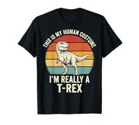 This Is My Human Costume I'm Really A T-Rex Camiseta