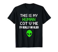 This Is My Human Costume I'm Really An Alien Humor Camiseta