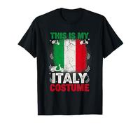 This Is My Italy Flag Costume Funny Men Women Italian Camiseta