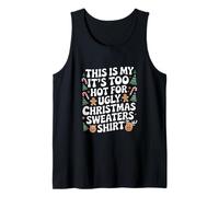 This Is My It's Too Hot For Ugly Christmas Sweater Shirt Camiseta sin Mangas