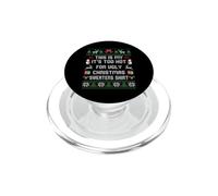 This Is My It's Too Hot For Ugly Christmas Sweater Shirt PopSockets PopGrip para MagSafe