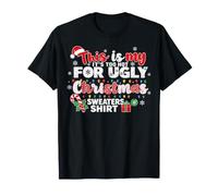This is My It's Too Hot for Ugly Christmas Sweaters Funny Camiseta