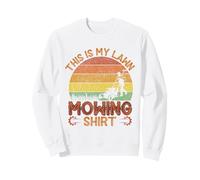 This Is My Lawn Mowing Funny Lawn Mower Mowing Dad Hombres Sudadera
