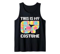 This is My Lazy Halloween 67 Costume Brainrot Meme Camiseta sin Mangas