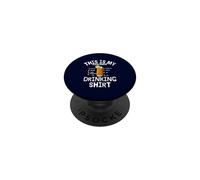 This Is My Long Island Beber Shirt Alcohol Cocktails PopSockets PopGrip Adhesivo