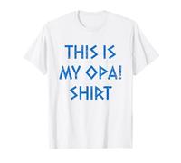 This Is My Opa - Camisa con bandera griega antigua divertida Camiseta