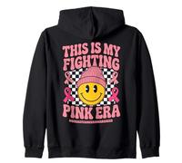 This Is My Pink Era Pink Ribbon Breast Cancer Awareness Sudadera con Capucha