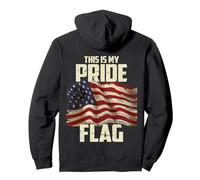 This Is My Pride Bandera Divertida Bandera Americana de Estados Unidos Vintage Sudadera con Capucha