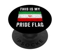 This is My Pride Flag - Iran Freedom Graphic Iranian PopSockets PopGrip Adhesivo