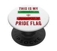This is My Pride Flag - Iran Freedom Graphic Iranian PopSockets PopGrip Adhesivo