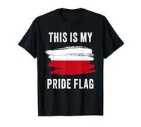 This is My Pride Flag - Patriot of Poland Graphic Polish Camiseta