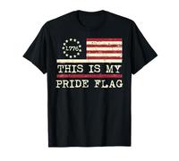 This Is My Pride Flag USA 1776, Anti LGBT, 4 de Julio, Hombres y Mujeres Camiseta