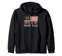 This Is My Pride Flag USA 1776, Anti LGBT, 4 de Julio, Hombres y Mujeres Sudadera con Capucha