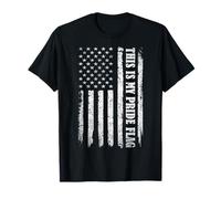 This is My Pride Flag USA, American, 4 de Julio, patriótica Camiseta