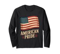 This Is My Pride Flag USA Flag America Pride Flag Love USA Manga Larga