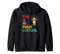 This is my Purim Costume Funny Clown Sudadera con Capucha