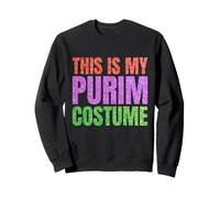 This is my Purim Costume Funny Jewish Purim Day 2026 Sudadera