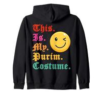 This is my Purim Costume Funny Jewish Sudadera con Capucha