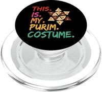 This is my Purim Costume Jewish Hamantaschen Magen David PopSockets PopGrip para MagSafe