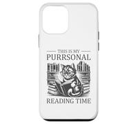 This Is My Purrsonal Reading Time Carcasa para iPhone 12 mini