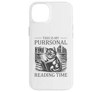 This Is My Purrsonal Reading Time Carcasa para iPhone 14 Plus