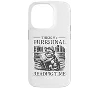 This Is My Purrsonal Reading Time Carcasa para iPhone 14 Pro