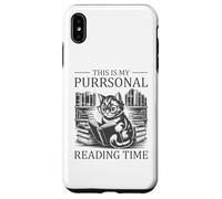 This Is My Purrsonal Reading Time Carcasa para iPhone XS Max