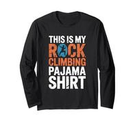 This is My Rock Climbing Pijama Camisa Adventure Boulder Manga Larga