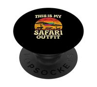 This Is My Safari LGBTQ Shirt Cool African Safari Lovers PopSockets PopGrip Adhesivo