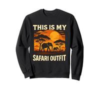 This Is My Safari Outfit Shirt Cool African Safari Lovers Sudadera
