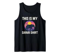 This Is My Safari Shirt Cool African Safari Lovers Camiseta sin Mangas