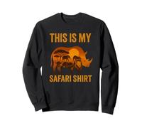 This Is My Safari Shirt Cool African Safari Lovers Sudadera