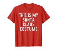This Is My Santa Claus Costume Halloween Easy Kids Adult Camiseta