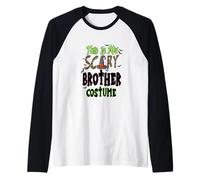 This Is My Scary Brother Family Matching Halloween Costume Camiseta Manga Raglan