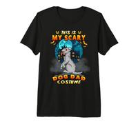 This Is My Scary Dog Dad Costume Funny Halloween Costume Camiseta Premium