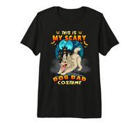 This Is My Scary Dog Dad Costume Funny Halloween Costume Camiseta Premium