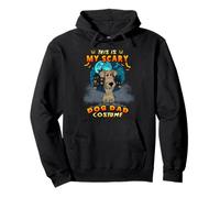 This Is My Scary Dog Dad Costume Funny Halloween Costume Sudadera con Capucha