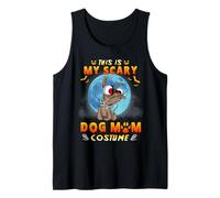 This Is My Scary Dog Mom Costume Funny Puppy Halloween Camiseta sin Mangas