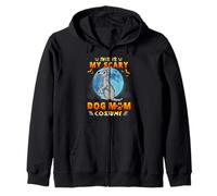 This Is My Scary Dog Mom Costume Funny Puppy Halloween Sudadera con Capucha
