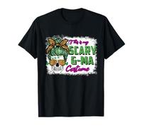 This Is My Scary G-ma Costume Skull Leopard Funny Halloween Camiseta