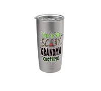 This Is My Scary Grandma Family Matching Halloween Costume Vaso térmico de acero inoxidable de doble pared