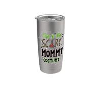 This Is My Scary Mommy Family Matching Halloween Costume Vaso térmico de acero inoxidable de doble pared