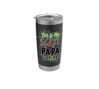 This Is My Scary Papa Costume Family Matching Halloween Vaso térmico de acero inoxidable de doble pared
