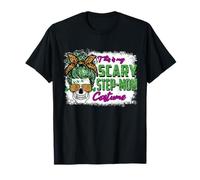 This Is My Scary Step-Mom Costume Leopard Halloween Camiseta