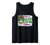 This Is My Scary Step-Mom Costume Leopard Halloween Camiseta sin Mangas